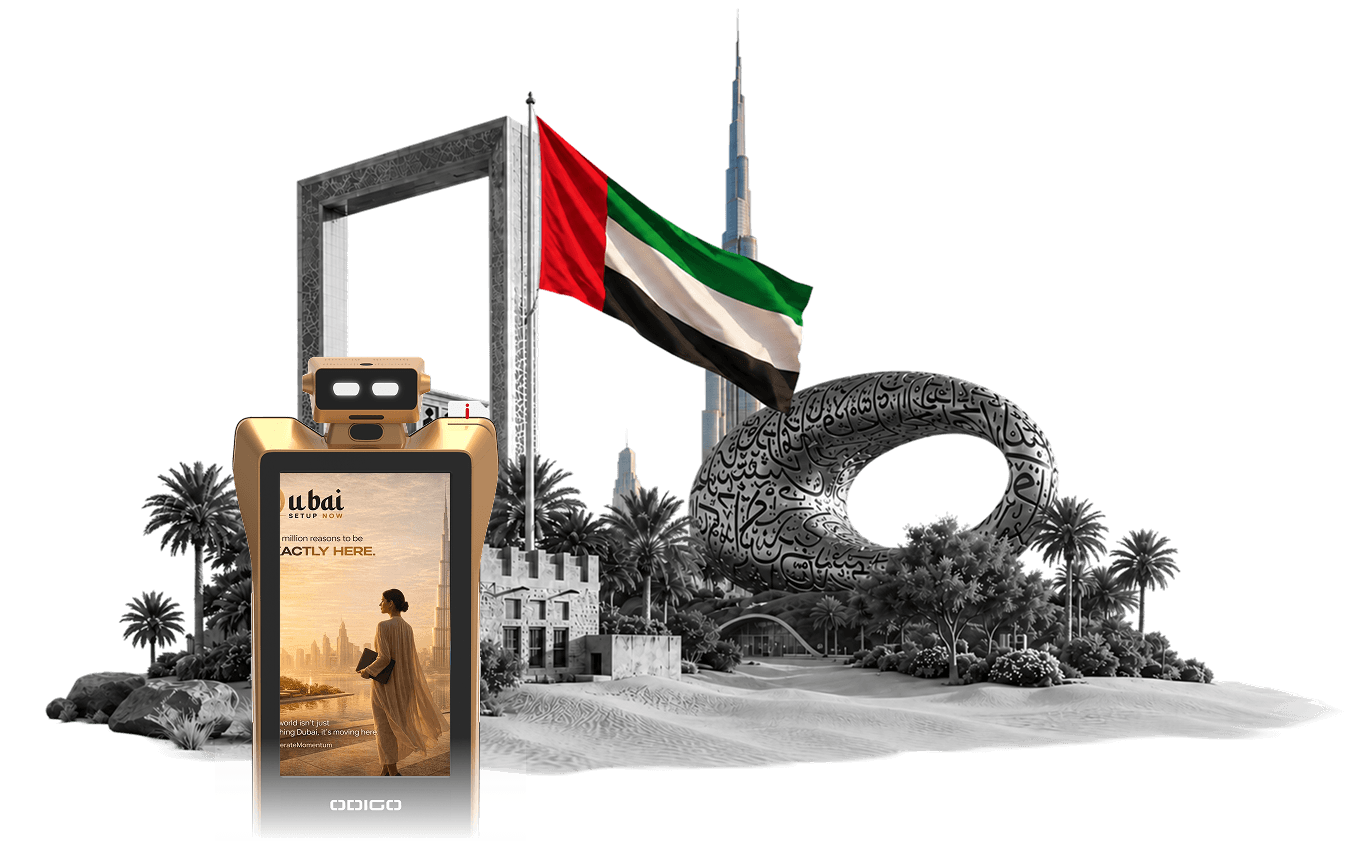 dooh advertising in uae kody middle east